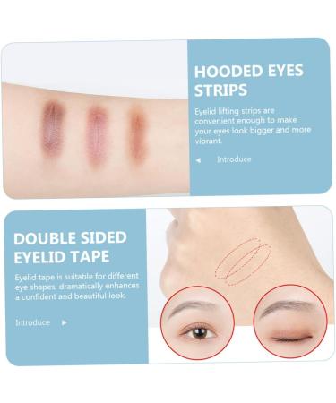 DOITOOL 2 Sets Lifting Belt Instant Eye Lift Tape Eyelid Lifter Strips for Hooded Eyes Glue Single Sided - Buy Online on GoSupps.com