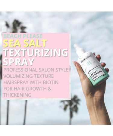 FoxyBae Beach Please Sea Salt Texturizing Spray 8 oz with Perfume/Cologne Samples - Buy Online on GoSupps.com