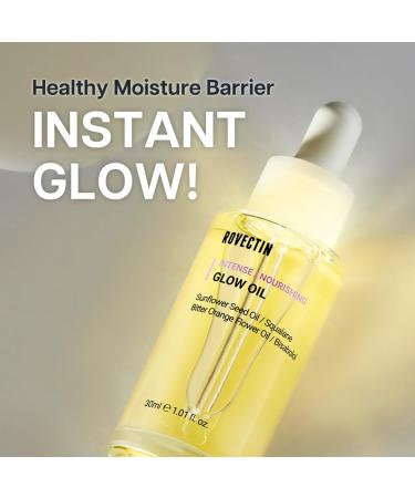 ROVECTIN Barrier Repair Face Oil | Neroli Infused Antioxidant Anti-Aging Oil for Dry & Sensitive Skin | Fast Absorbing Non-Greasy Vegan Korean Skincare (1 fl oz - Buy Online on GoSupps.com