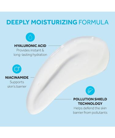 No7 HydraLuminous+ Hydrating Day Gel Moisturizer - Hyaluronic Acid and Vitamin B3 Niacinamide Face Moisturizer to Hydrate Protect & Refresh Skin - Supports Skin Barrier Repair (1.69 Fl Oz) - Buy Online on GoSupps.com