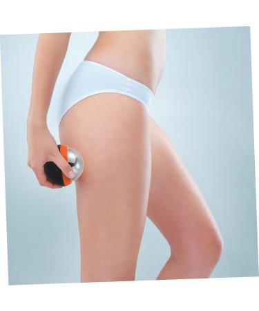 Shop Healeeved 1-Piece Stainless Steel Massage Ball - Cold Therapy Yoga Roller & Foot Massage Device | Fitness Accessories - 8.3x7.5x7cm - Buy Online on GoSupps.com