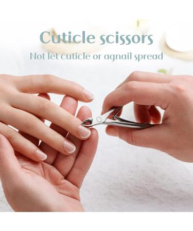 CGBE Cuticle Trimmer and Pusher Set - Professional Stainless Steel Nipper Tool for Fingernails and Toenails - Pedicure and Manicure Kit - Silver (2 Sets) - Buy Online on GoSupps.com