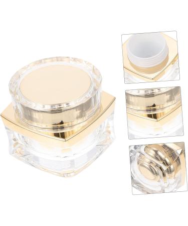 Angoily 1pc Cream Sample Holder Glass Lotion Jars Glass Cosmetic Containers Leak-proof Bottle Cream Sub Jar Cream Jar Containers Terrarium Travel Oil Seed Acrylic With Cover - Buy Online on GoSupps.com