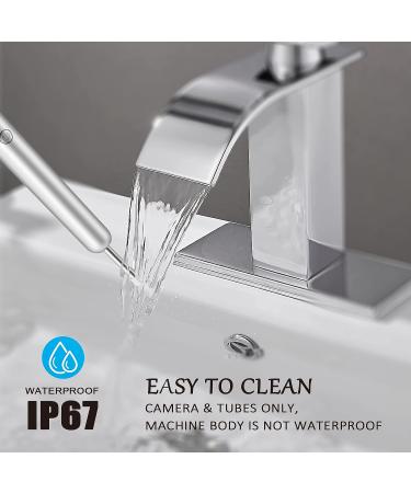 Ear Wax Removal Kit with Camera and 6 Ear Spoons - Ear Cleaner for iPhone, iPad, Android - Silver - Buy Online on GoSupps.com