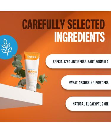 Carpe Antiperspirant Hand Lotion 40 ml - Buy Online on GoSupps.com
