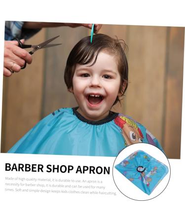 DOITOOL Children's Hair Cutting Cloth Toddler Shawl Hair Dye Pongee Material - Buy Online on GoSupps.com