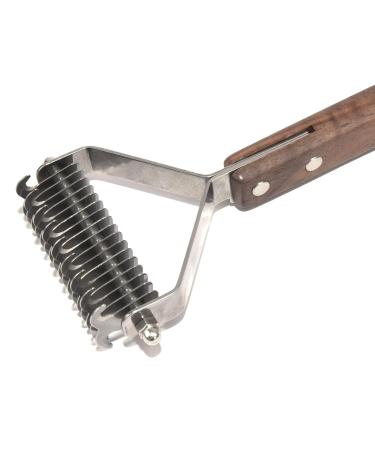 Subject Brush for Dogs & Cats - Long-Haired Coat King | Dual Pet Undercoat Care Comb for Fur Penils & Grooming - Buy Online on GoSupps.com