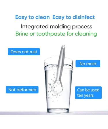 WILsem Tongue Scraper Cleaner - Fresh Breath & Bad Breath Elimination | Buy Internationally - Buy Online on GoSupps.com