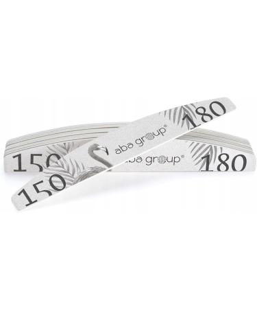 ABA Group Flamingo Set of 100 Nail Files 150/180 - Professional Nail Files - Crescent Moon - Foil Accessories for Additional and Gel Nails - Disposable Files for a Beauty Salon - Nail Dart Set - Buy Online on GoSupps.com