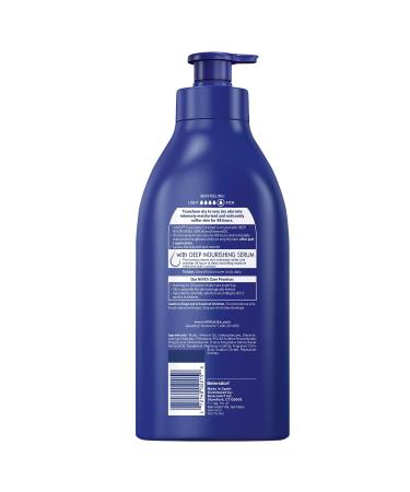 NIVEA Essentially Enriched Body Lotion 33.8 Fl Oz | Hydrating Moisturizer for Dry Skin - International Shipping Available - Buy Online on GoSupps.com