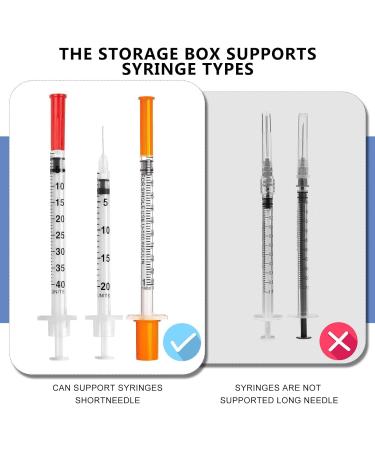 Buy Insulin Pen Refrigerator for Diabetes - Insulated Storage with Syringe Boxes & Ice Bags (Black) | International Shipping - Buy Online on GoSupps.com