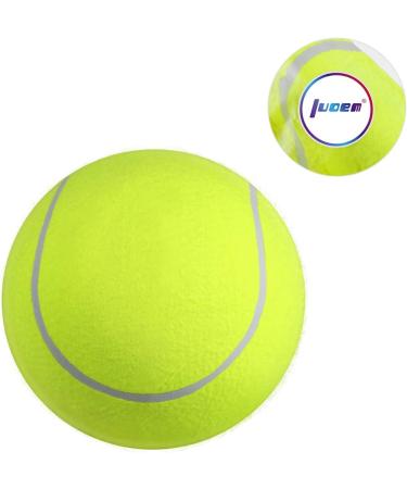 LUOEM Large Tennis Ball for Pets - 9.5 Inch Outdoor Sports Ball for Dogs | Durable & Fun Playtime - Buy Online on GoSupps.com