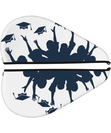 Buy Congratulation Graduate Microfiber Hair Towel - Soft Super Absorbent Coral Velvet Hair Wrap for Long Curly & Thick Hair - Buy Online on GoSupps.com