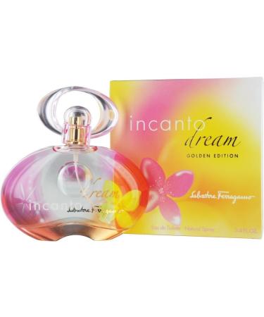 Salvatore Ferragamo Incanto Dream Eau De Toilette Spray for Women 3.4 Ounce