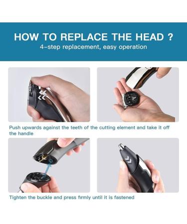 Professional Cordless Hair Cutting Tool for Men & Women - Rechargeable Electric Trimmer with LED Display - Buy Online on GoSupps.com