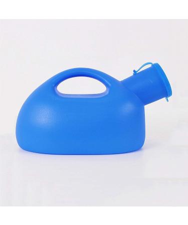 2000ml Portable Outdoor Urine Bottle with Lid Male Pee Urinal Storage Urine Collector(Blue) Happy - Buy Online on GoSupps.com