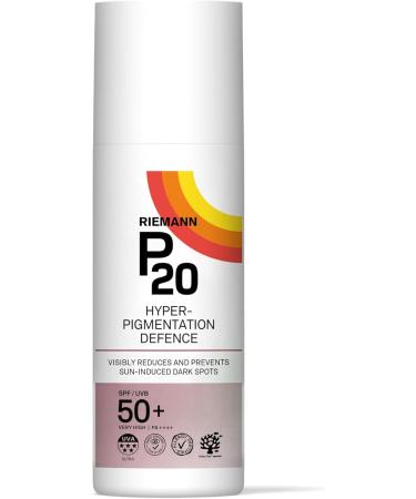P20 | Hyperpigmentation Defence SPF 50+ | R duit et pr vient les taches sombres li es au soleil | Protection et pr vention du vieillissement pr matur de la peau | 50 g 50 g (Lot de 1) - Buy Online on GoSupps.com