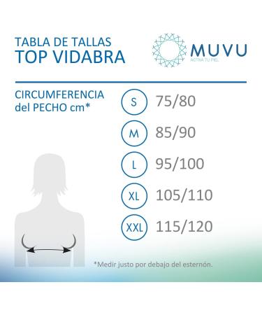 Muvu Vidabrasion Massage Top - Breathable Soft & Skin-Friendly | Reduces Irritation | Black Size L - Shop Internationally! - Buy Online on GoSupps.com