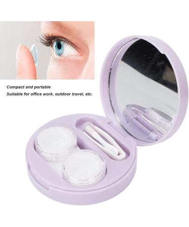 Jonlaki Mini-Colored Contact Lens Holder with Tweezers - Portable Storage for Daily & Home Use | International Shipping Available - Buy Online on GoSupps.com