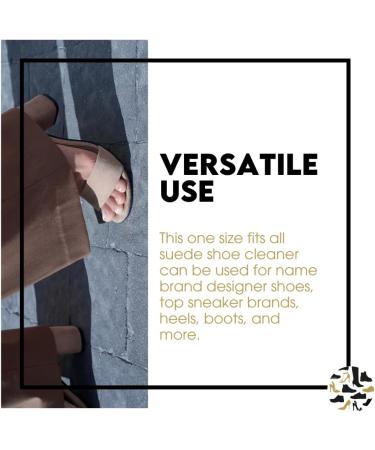 Suede Cleaner for Shoes | Deep Cleans Dress Shoes, Boots, and More | Quick Drying Natural Formula | 125ml - Buy Online on GoSupps.com