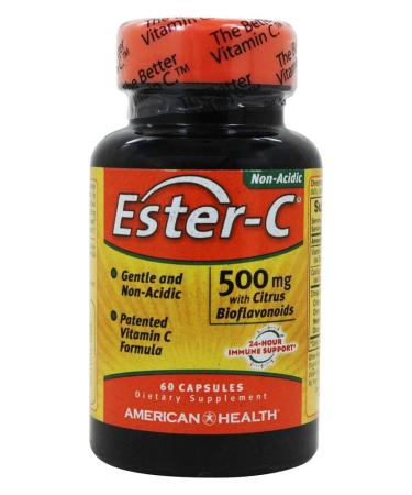 Ester-C 500 mg with Citrus Bioflavonoids Capsules