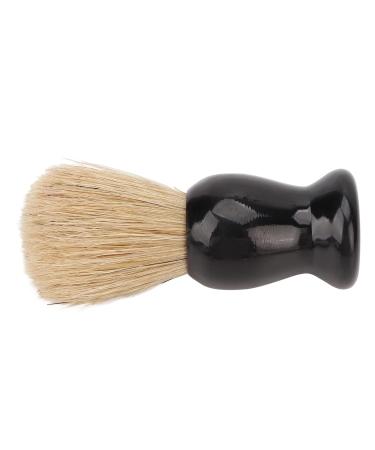 Premium Synthetic Beard Brush - Soft Bristles for Enhanced Shaving Cream Foam Curved Handle Lightweight & Portable - Ideal for Salons & Personal Use - Buy Online on GoSupps.com