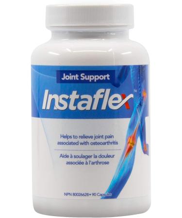 Instaflex Joint Support - Glucosamine MSM White Willow Turmeric Ginger Cayenne Hyaluronic Acid - 90 Capsules - Buy Online on GoSupps.com