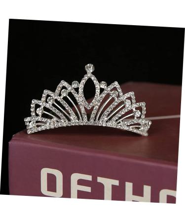 Beaupretty Kids princess Photo Shooting Tiara queen tiara girls rhinestone tiara girls headband Girl Birthday kids tiara comb girl hair jewelry Mini Tiara Korean hairpin girl Queen - Buy Online on GoSupps.com