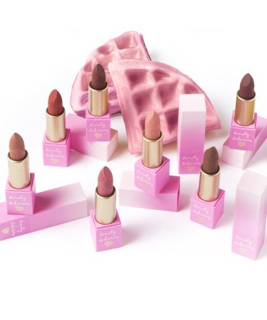 Beauty Bakerie Matte Lipstick - Long Lasting 24HR Wear Highly Pigmented & Moisturizing Smudge-Proof Belgian Waffle 3.5g - Buy Online on GoSupps.com