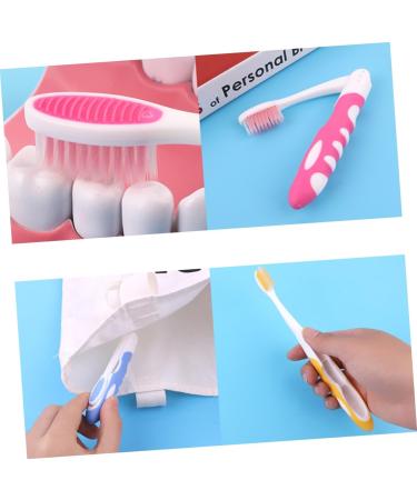 TOVINANNA 8pcs Adult Toothbrushes - Premium Oral Care Travel Accessories | Eco-Friendly Bristle Toothbrushes for Fresh Breath - Buy Online on GoSupps.com