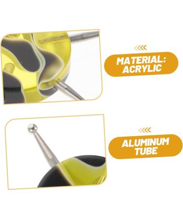 EXCEART Nail Painting DIY Pen Nail Tool Para U as s Nail Art Tools Manicure Supplies Pottery Carving Tool Nail Art Dotting Pen Clay Modeling Tools Manual Aluminum Tube Clay Sculpture - Buy Online on GoSupps.com