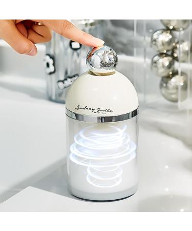 Face Wash Foaming Bottle Portable Waterproof Electric Facial Cleansing Foam Cup for Body Wash for Travel (White) - Buy Online on GoSupps.com