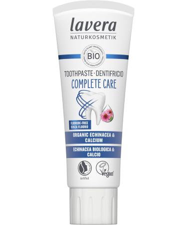 Lavera Organic Echinacea and Fluoride Free Complete Care Toothpaste New 2.54 fl oz