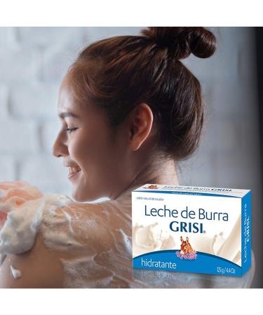 Grisi Donkey's Milk Soap 4-pack 3.5oz - Luxurious and Moisturizing Bar Soap - Buy Online on GoSupps.com