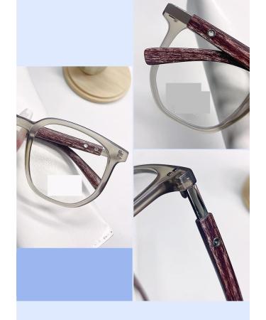 Fuqinqingoz Oversized Blue Light Blocking Glasses +300 - Alleviate Eye Strain Computer Readers in Gray - Buy Online on GoSupps.com