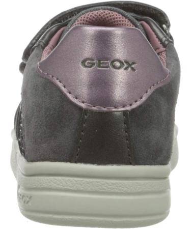 Geox Baby Girls B Djrock Low-Top Sneakers - Dark Grey (4.5 UK) - Buy Online on GoSupps.com
