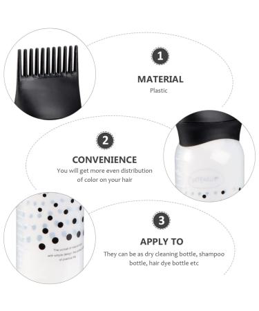 Shop Lurrose 3-Piece Hair Dye Applicator Bottles - Wurzel Kamm & Salon Color Tools for Perfect Hair Coloring | International Shipping Available - Buy Online on GoSupps.com