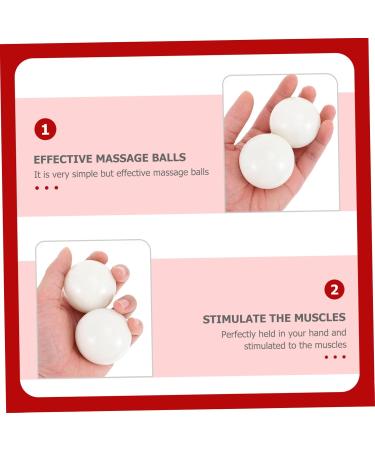 Buy Gleavi Massage Fitness Ball - 5.3cm Hand Massage & Stress Relief Gym Ball | Chinese Decorative Marble Handballs for Ultimate Relaxation - Buy Online on GoSupps.com