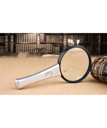 Handheld Magnifier with LED Light Handheld 10 Times Reading Magnifier Good Times - Buy Online on GoSupps.com