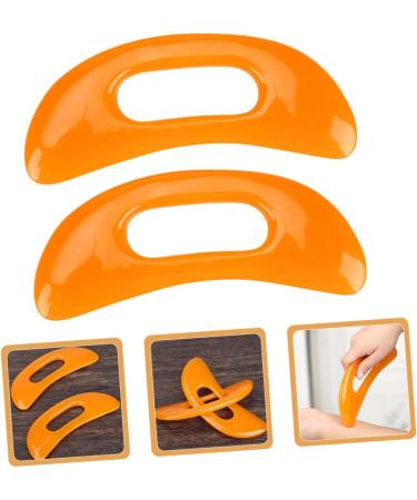 Buy Healeeved 2 Piece Sharpenbar Massage Device - Bodilter Schafer Schaber Tools for Body Shaping & Gua Sha Massage Light Brown 17x7cm - International Shipping - Buy Online on GoSupps.com