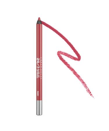 URBAN DECAY 24/7 Glide-On Lip Pencil - Waterproof & Longwearing Lip Liner - Smooth  Creamy & Moisturizing Formula with Vitamin E - Prevents Lipstick from Feathering Manic (rosy wine) - Buy Online on GoSupps.com