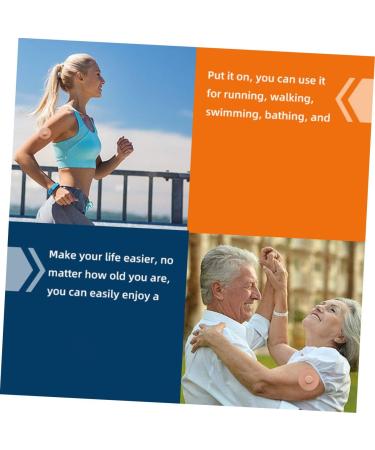 Beatifufu Mini Size 20Pcs Sensor Fixed Patch Nonslip Adhesive Sports Patch Easy to Apply for Walking Running - Buy Online on GoSupps.com