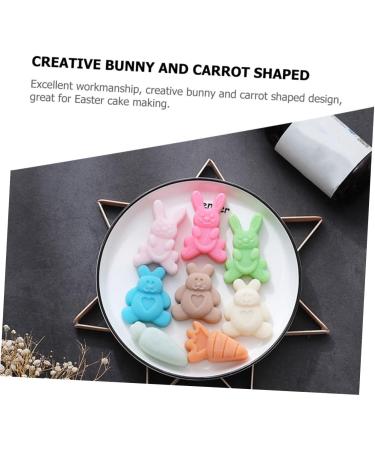 Alipis 2pcs Silicone Cake Mold Clay Molds Candy Molds Easter Themed Molds DIY Baking Moulds Candy Decor Baking Accessory Silicone Molds Crystal Cupcake Chocolate Accessories Silica Gel - Buy Online on GoSupps.com