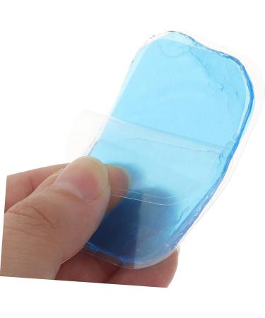 Homsfou 30 Pcs Replacement Gel Pads for Abdominal Stimulators - Super Conductive Hydrogel Pads - 6cm Adhesive Patch for Bollenoner - White - Buy Online on GoSupps.com