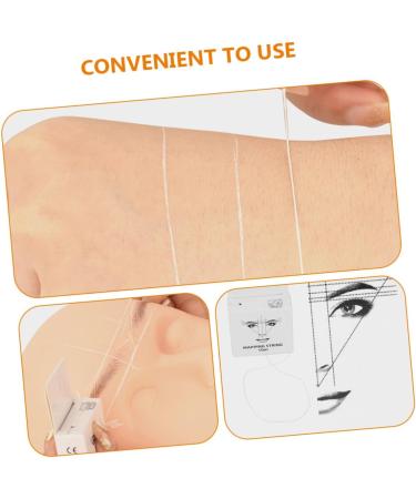 FOMIYES Pro Tools Specialty Tools Home Tools Tools Eyebrow Shaper Eyebrow Line Ink Make up 4.6x1.8x7.5cm White - Buy Online on GoSupps.com