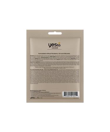 Yes To Coconut Hydrating Paper Mask - Hydrate Dry Skin for Men Women & Teens | Paraben-Free 3 Pack - Buy Online on GoSupps.com