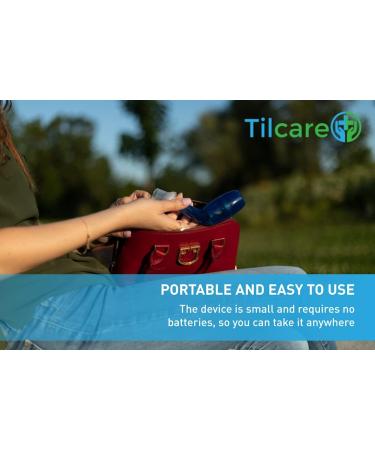 Tilcare Breathing Lung Expander & Mucus Removal Device - Exercise & Cleanse Therapy Aid for better Sleep & Fitness - Buy Online on GoSupps.com