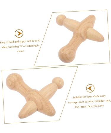Buy Lurrose Wooden Foot Massage Device - Manual Muscle Roller & Trigger Point Scratching Board for Ultimate Relaxation - Buy Online on GoSupps.com