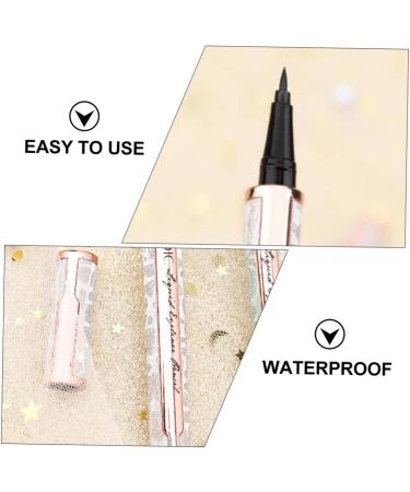 Healvian 2pcs No Smudge Eyeliner Eye Makeup Pencil Waterproof Black Eyeliner Waterproof Eyeliner Plastic - Buy Online on GoSupps.com