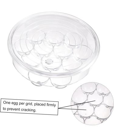 OSALADI 1pc Refrigerator Bin Clear Egg Container Transparent Organizer Storage - Buy Online on GoSupps.com